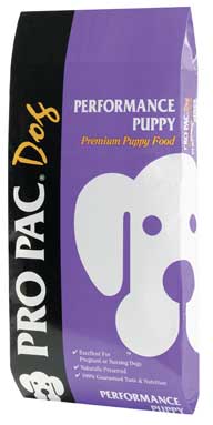 PRO PAC PERFORMANCE PUPPY FOOD