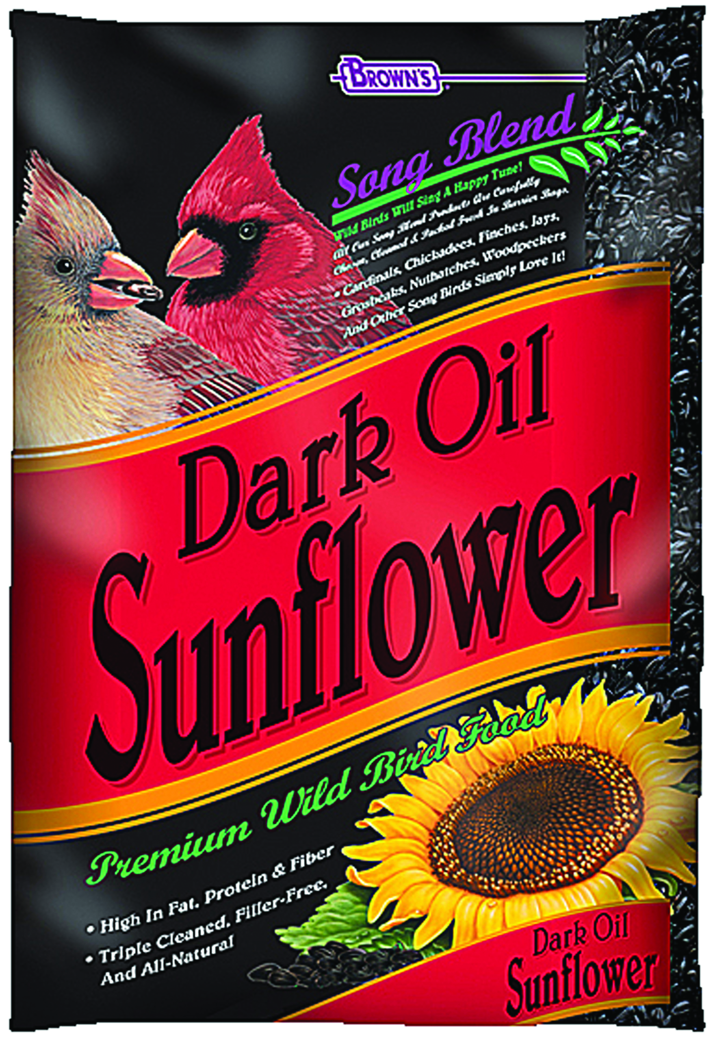 SungBlend Dark Sunflower Seed - 10 lbs.