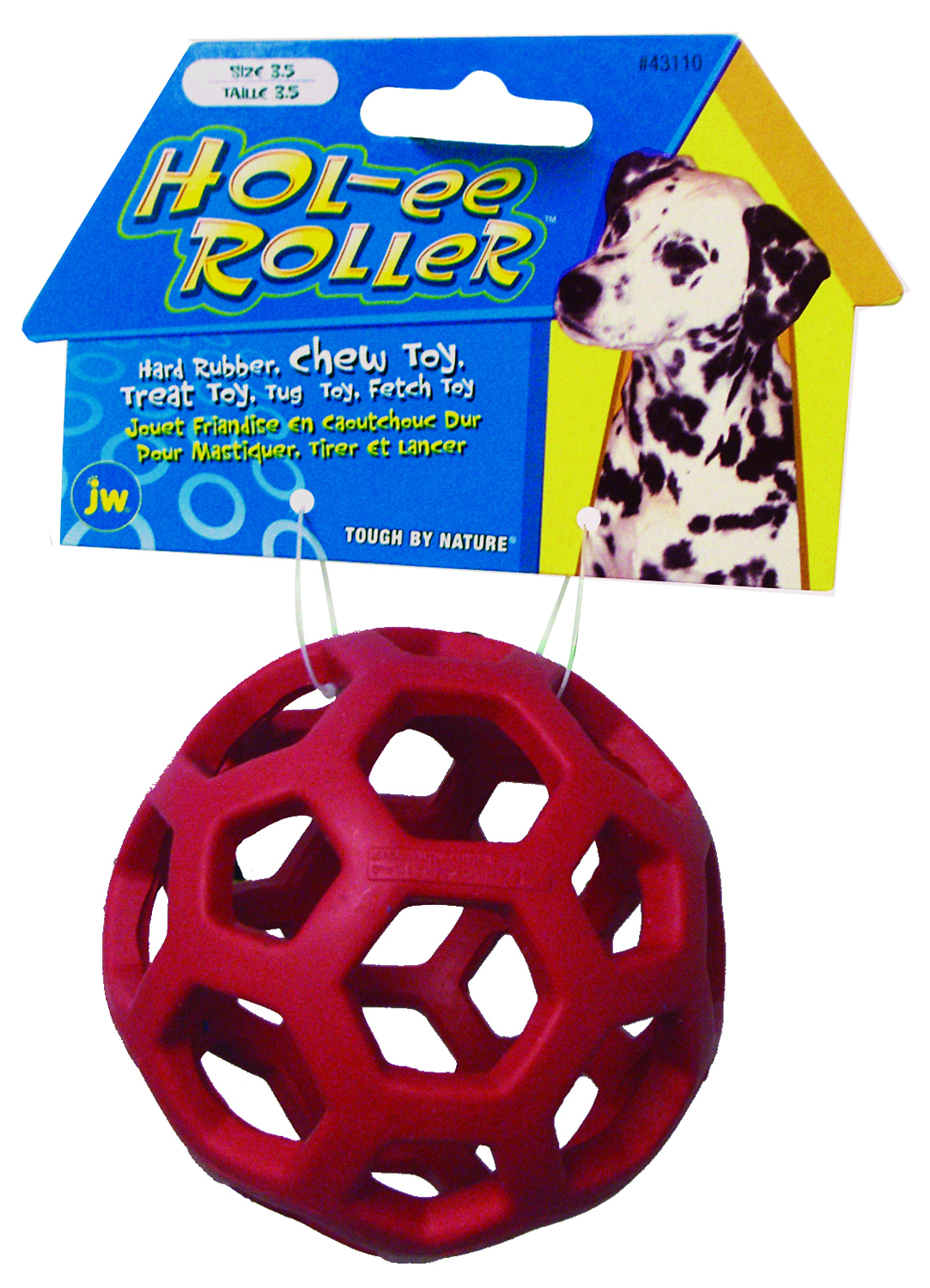 Hol-ee roller dog toy - 3.5 in