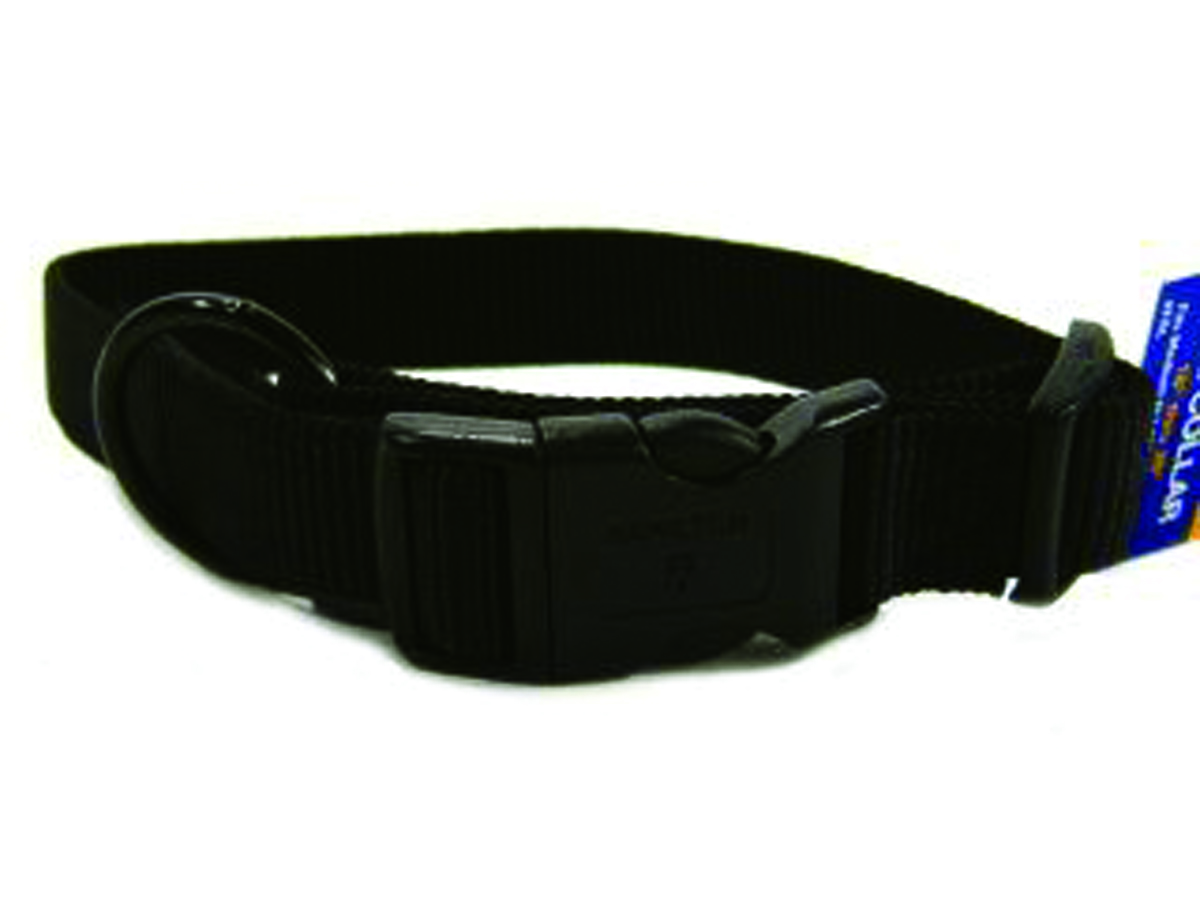 Fits All Adjustable Nylon Collar - Black 18-26