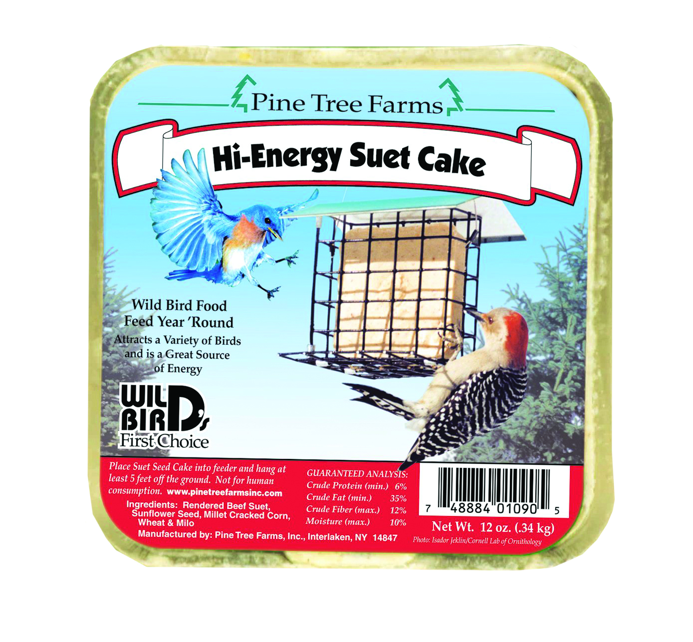 High Energy Suet Cake - 12 oz.