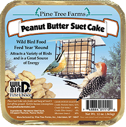 Peanut Butter Suet Cake - 12 oz.
