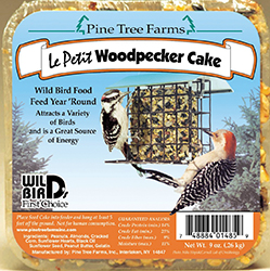 Le Petit Woodpecker Seed Cake - 9 oz.