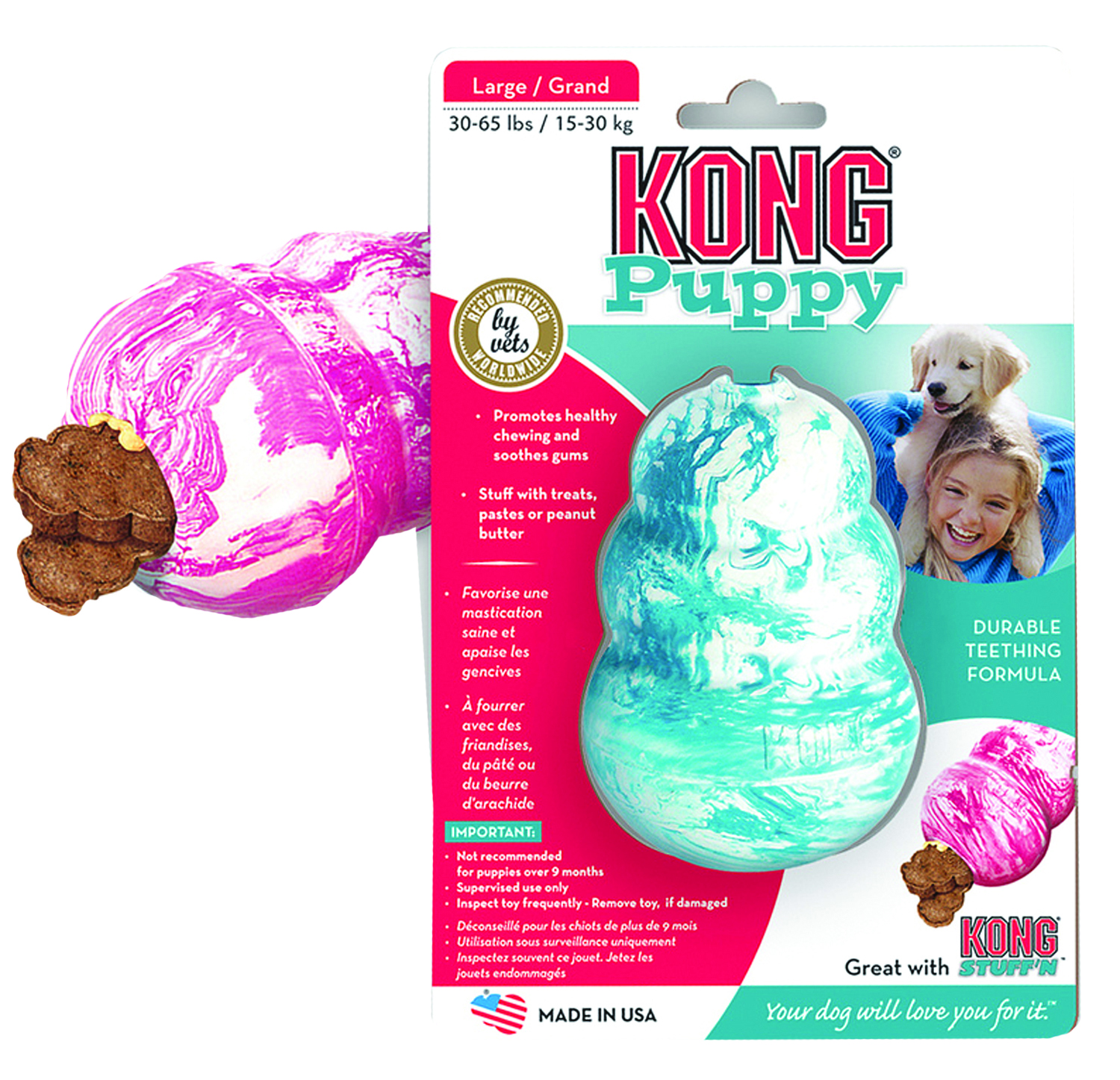 what to fill kong with puppy